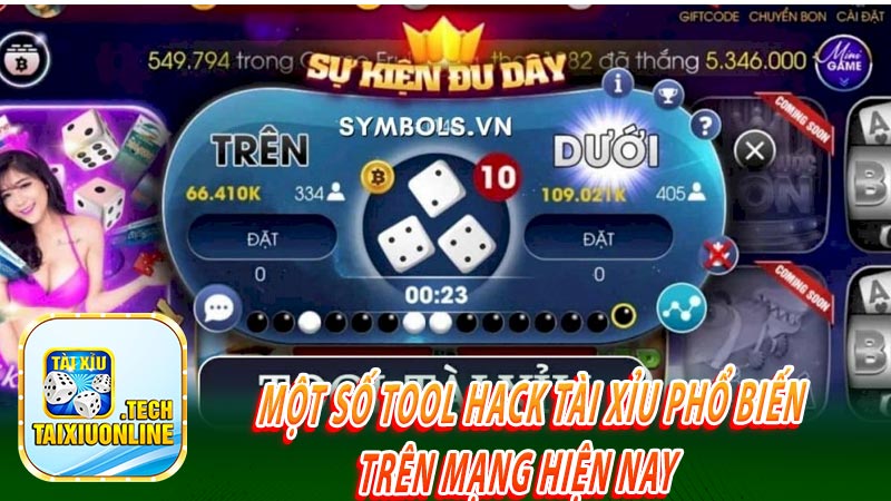 Một số tool hack tài xỉu phổ biến trên mạng hiện nay 